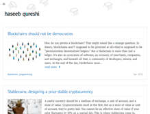 Tablet Screenshot of haseebq.com